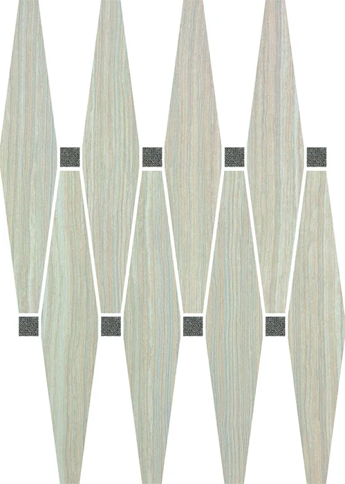 Декоративный элемент Cerdomus Avenue Mosaico Losanga Cream 27x35,8 глянцевый