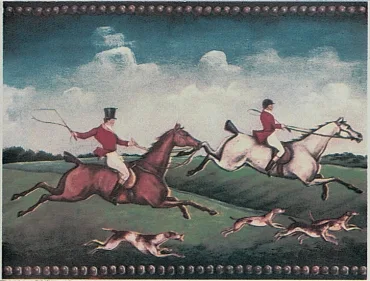 Декоративный элемент Petracers B fox hunting b 15x20 матовый