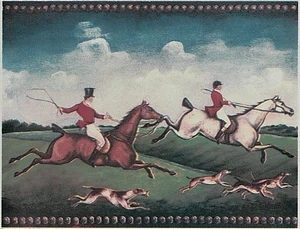 Декоративный элемент Petracers B fox hunting b 15x20 матовый