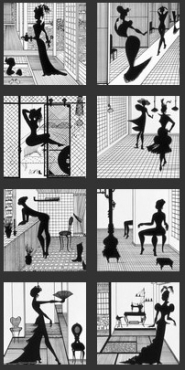Декоративный элемент Bardelli Isabel 20x20 глянцевый
