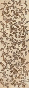 Декоративный элемент Iris Bellagio Aurum Beige 25x75 глянцевый