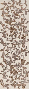 Декоративный элемент Iris Bellagio Aurum Crema 25x75 глянцевый