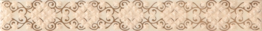 Бордюр Iris Bellagio Listello Gemme Beige 3x25 глянцевый