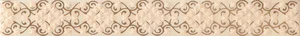 Бордюр Iris Bellagio Listello Gemme Beige 3x25 глянцевый