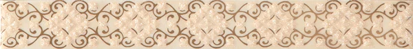 Бордюр Iris Bellagio Listello Gemme Beige 3x25 глянцевый