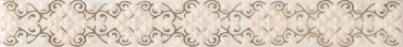 Бордюр Iris Bellagio Listello Gemme Crema 3x25 глянцевый