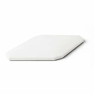 Плитка Petracers Bianco Rombo Bombato 10x20 глянцевая