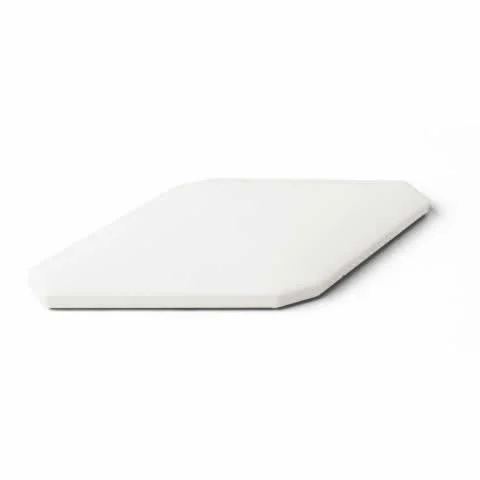 Плитка Petracers Bianco Rombo Bombato 10x20 глянцевая