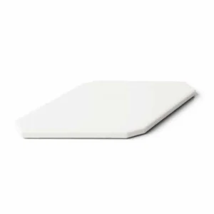Плитка Petracers Bianco Rombo Liscio 10x20 глянцевая