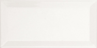 Плитка APE Biselado Brillo Blanco 7,5x15 глянцевая