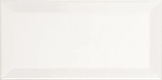 Плитка APE Biselado Brillo Blanco 7,5x15 глянцевая