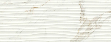 Плитка Ragno Bistrot Strut. Dune Calacatta Michelangelo R4UM 40x120 структурированная