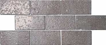 Kerama Marazzi Бордюр Эльсинор темный BR014 14,7x34,5 лаппатированный