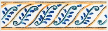 Kerama Marazzi Бордюр Капри майолика STG/A462/5232 6,3x20 глянцевый
