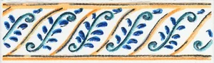 Kerama Marazzi Бордюр Капри майолика STG/A462/5232 6,3x20 глянцевый