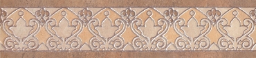Kerama Marazzi Бордюр Монтаньоне беж лаппатированный HGD/A38/TU0031L 9,7x42 лаппатированный