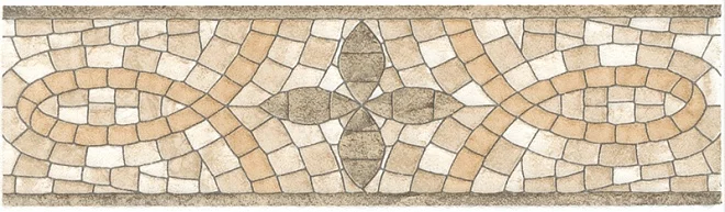 Kerama Marazzi Бордюр Травертин STG/A107/880 5,7x20 глянцевый