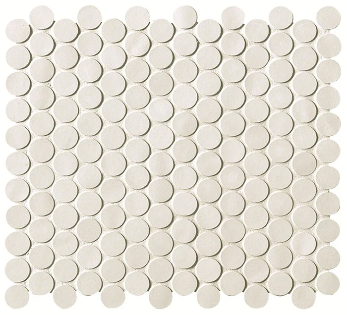 Мозаика Fap Boston Gesso Mosaico Round 29,5x32,5 матовая