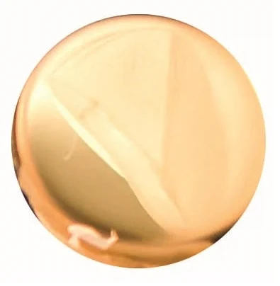 Вставка Cevica Boton Inox Gold 1,5x1,5 глянцевая