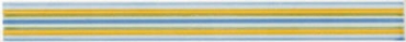 Бордюр Polis Breeze Listello Giglio Orizz. 4,8x45 глянцевый
