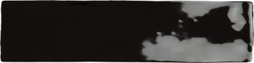 Плитка Ecoceramic Bronx Negro 7,5x30 глянцевая