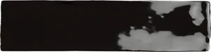 Плитка Ecoceramic Bronx Negro 7,5x30 глянцевая