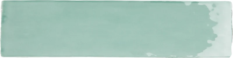 Плитка Ecoceramic Bronx Turquesa 7,5x30 глянцевая