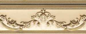 Бордюр Aparici Cachemir Gold Cenefa 8x20 сатинированный