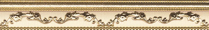 Бордюр Aparici Cachemir Gold Moldura 3x20 сатинированный