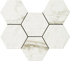 Керамогранит Ragno Calacatta Michelangelo R4TA 18,2x21 матовый