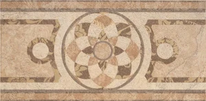 Бордюр Porcelanite Dos Cenefa 5000 Beige 25x50 лаппатированный