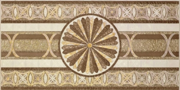 Бордюр Porcelanite Dos Cenefa 5008 Ivory 25x50 лаппатированный