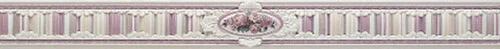 Бордюр Porcelanite Dos Cenefa 9010 Versailles Lila 8x80 глянцевый