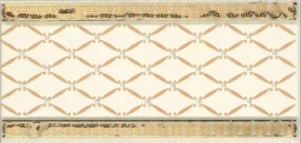 Cenefa Delis Marfil Gold