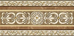 Бордюр Absolut Keramika Cenefa Marble 22x45 глянцевый