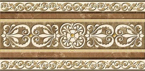 Бордюр Absolut Keramika Cenefa Marble 22x45 глянцевый