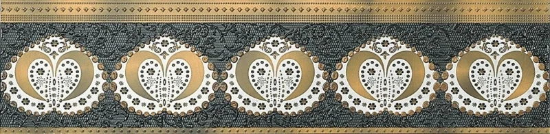 Бордюр Dune Cenefa Persepolis 186723 15x59,4 глянцевый