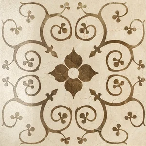 Декоративный элемент Italon Charme Cream Inserto Bouquet 60x60 лаппатированный