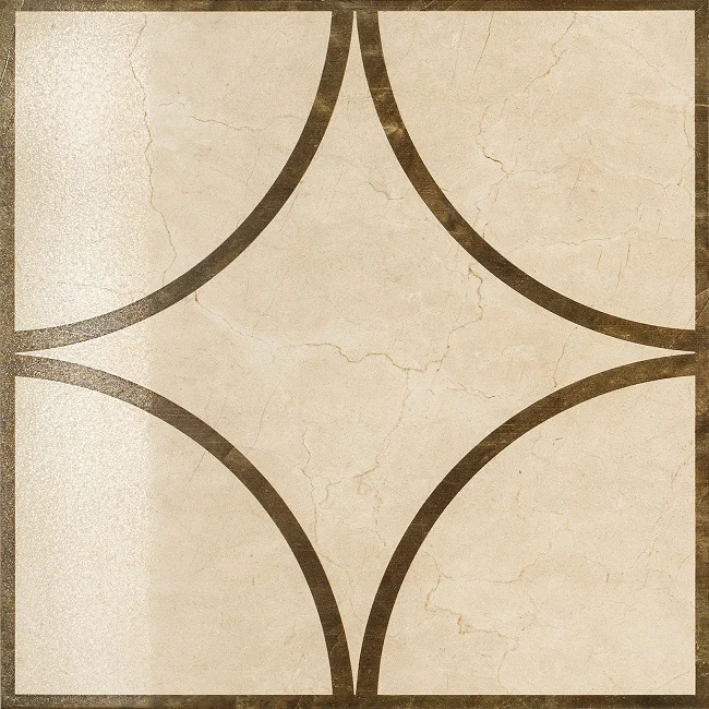 Декоративный элемент Italon Charme Cream Inserto Loop 60x60 лаппатированный