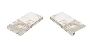 Ступень Italon Charme Evo Calacatta Scalino Angolare Sinistro 33x60 матовая
