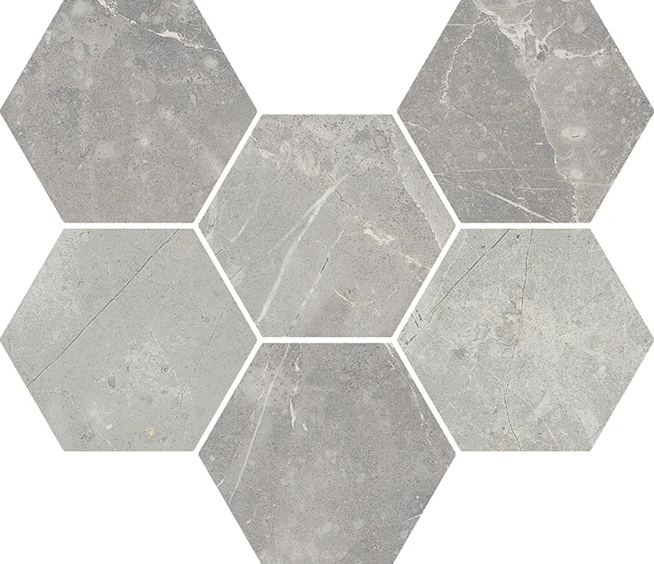 Мозаика Italon Charme Evo Imperiale Mosaico Hexagon 25x29 матовая