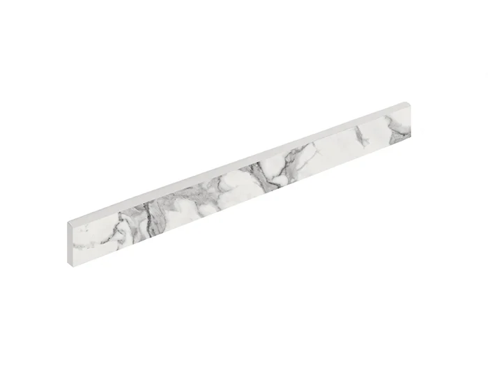 Бордюр Italon Charme Evo Statuario Battiscopa 7,2x60 матовый