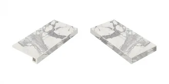 Charme Evo Statuario Scalino Angolare Dx 620070000629