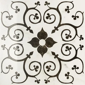 Декоративный элемент Italon Charme Pearl Inserto Bouquet 60x60 лаппатированный