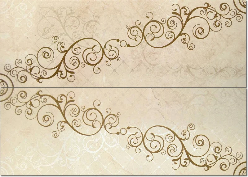 Панно Cifre Composicion Atessa Marfil Valenti 50x70 глянцевое