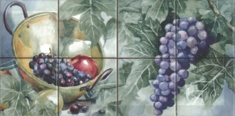 Composition Acuarela Vino