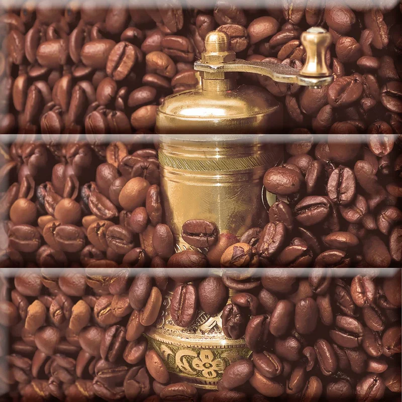 Панно Absolut Keramika Composition Coffee Beans 30x30 глянцевое