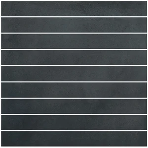 Мозаика Cisa Concreta Mos. Nero 30x30 матовая