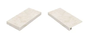 Ступень Italon Contempora Pur Scalino Angolare Sinistro 33x120 патинированная