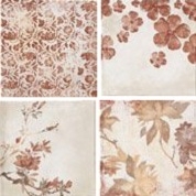 Cotto Vogue Inserto Jardin S/4 Cotto